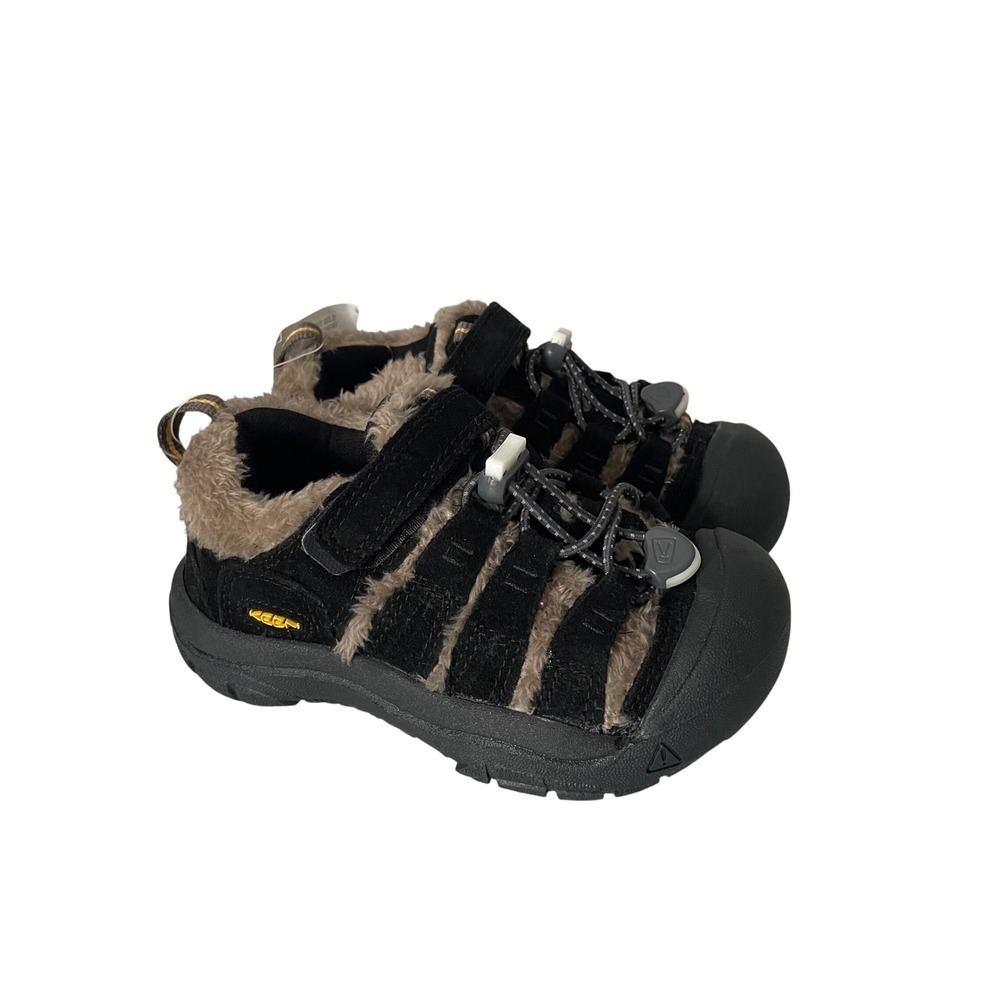 Keen Newport Fur BigFoot Gold Youth Kids Waterproof Shoes Size 11